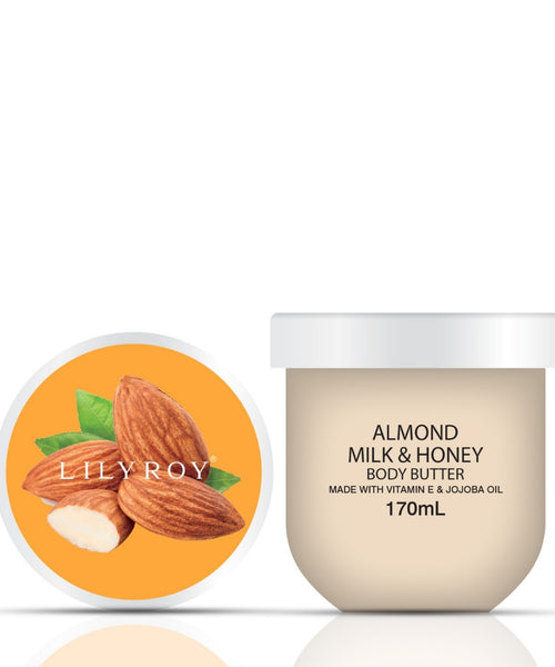 Lilyroy Almond Milk & Honey Body Butter 170ml