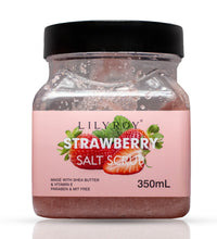 Lilyroy Strawberry Salt Scrub 350ml