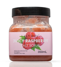 Lilyroy Juicy Raspberry Salt Scrub 350ml