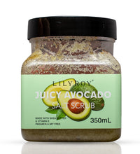 Lilyroy Juicy Avocado Salt Scrub 350ml