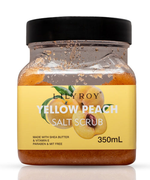 Lilyroy Yellow Peach Salt Scrub 350ml
