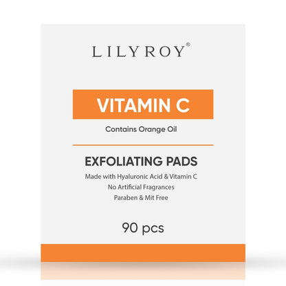 Lilyroy Vitamin C Exfoliating Pads 90 pcs