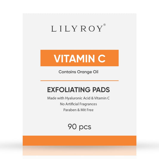 Lilyroy Vitamin C Exfoliating Pads 90 pcs