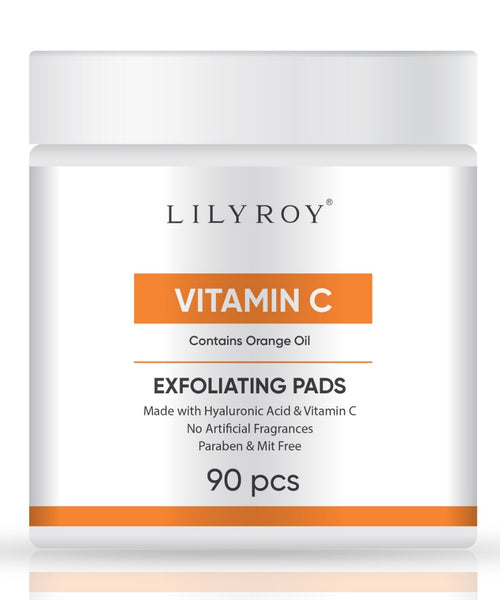 Lilyroy Vitamin C Exfoliating Pads 90 pcs