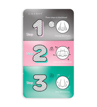 Lilyroy 3-Step Blackhead Removal Strips