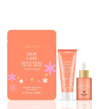 Skin Care Brightening Set – Facial Mask, Face Wash & Booster Serum