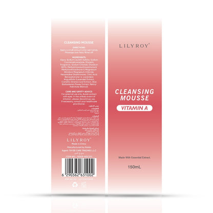 Lilyroy Vitamin A Cleansing Mousse 150ml