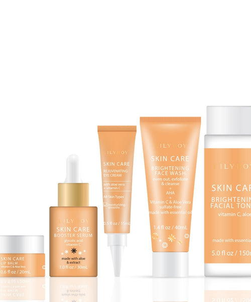 Skin Care Brightening Complete Set – 5-Piece Vitamin C Routine