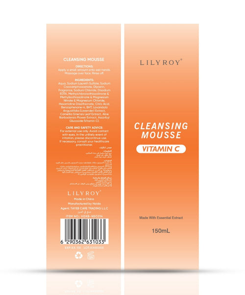 Lilyroy Vitamin C Cleansing Mousse 150ml