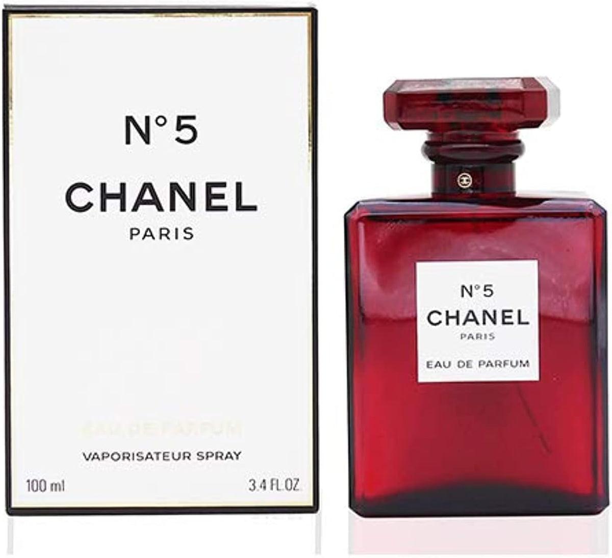 شانيل N°5 ماء عطر إصدار محدود أحمر