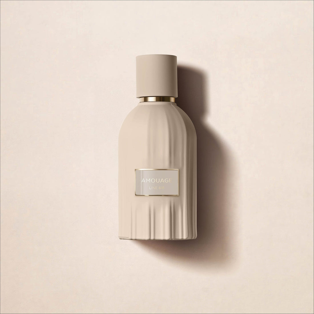Amouage Line 618 Eau de Parfum box with monochrome artwork