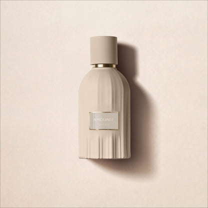 Amouage Line 618 Eau de Parfum box with monochrome artwork