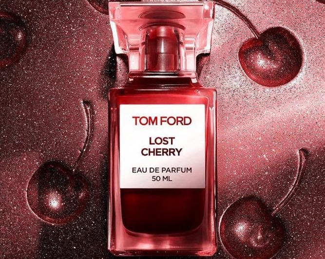 Tom Ford Lost Cherry lifestyle shot