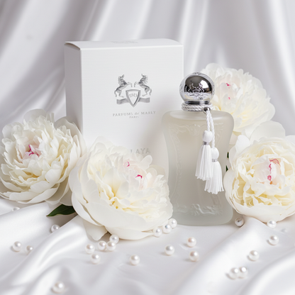 Valaya - White Peonies Silk
